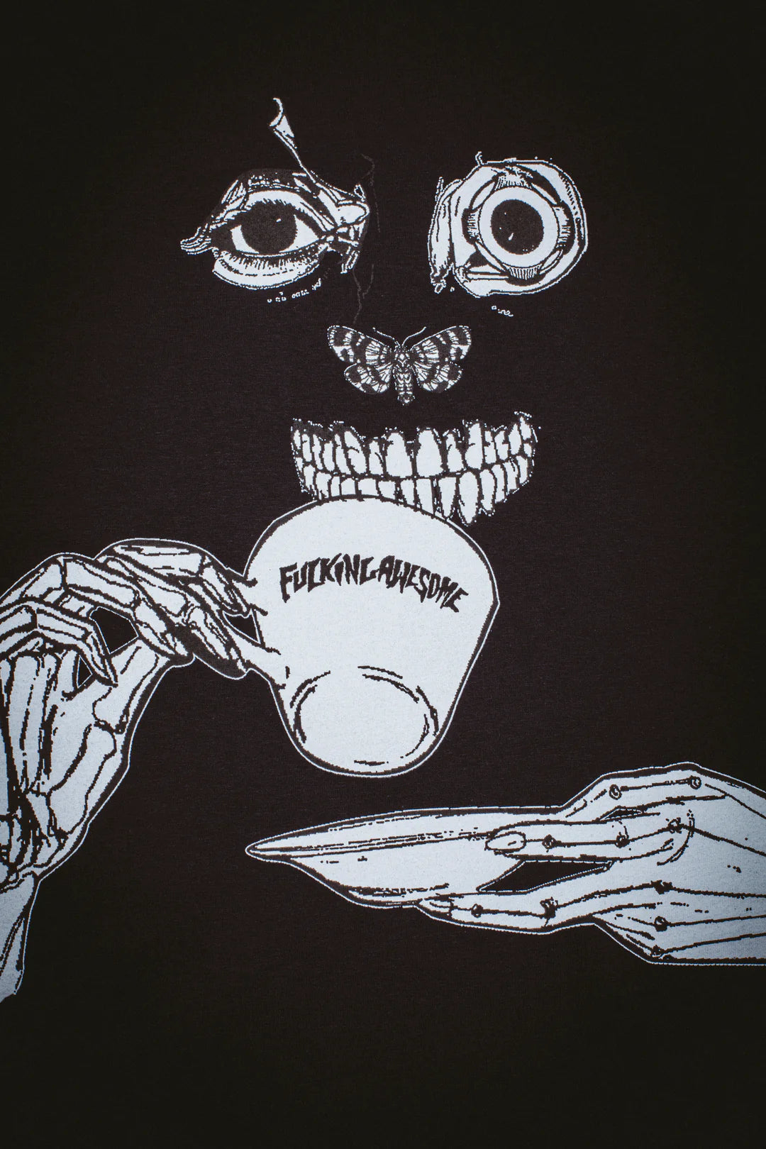 Fucking Awesome Teethface Short Sleeve T-Shirt