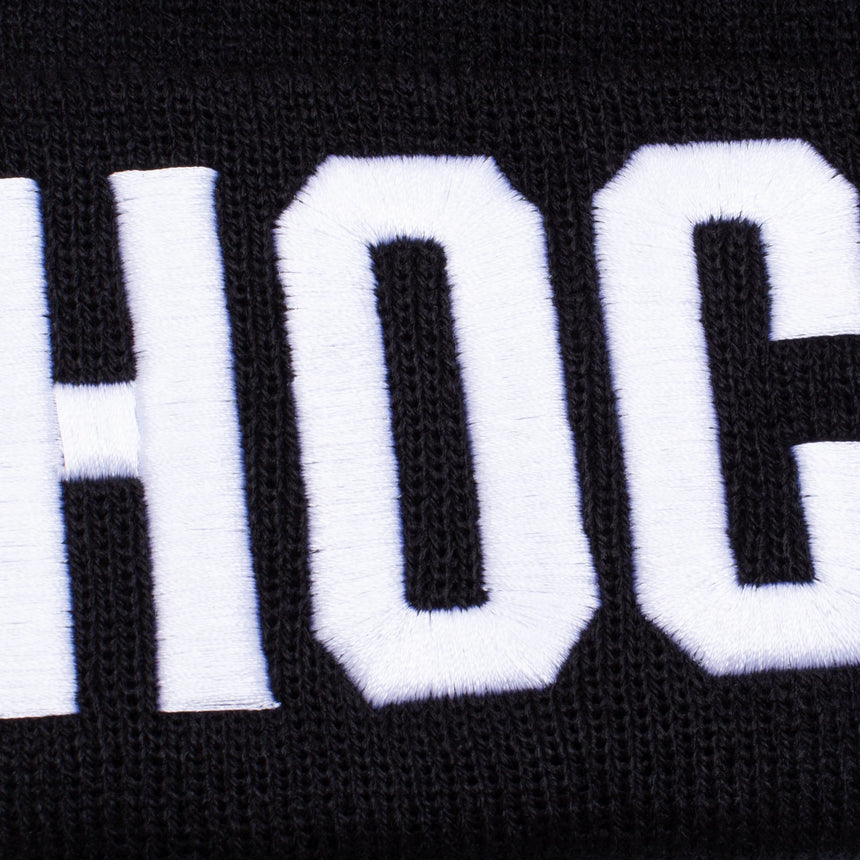 Hockey Security Embroidered Beanie - Black