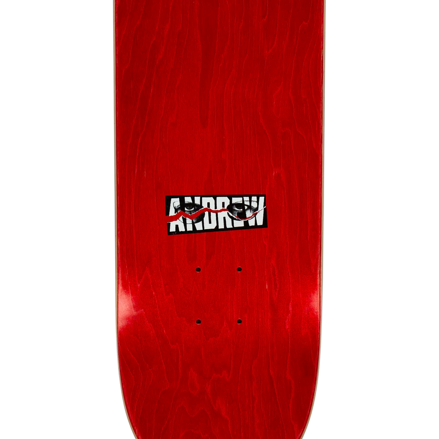 Hockey Support Andrew Allen Skateboard Deck - Shape 1