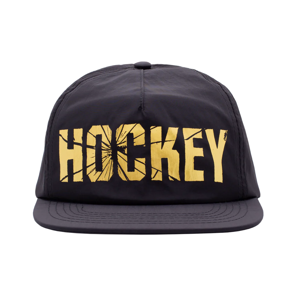 Hockey Shatter Nylon Hat brown