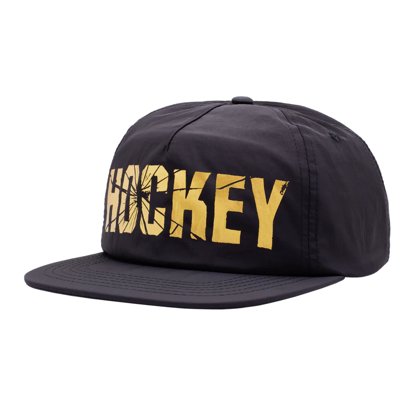Hockey Shatter Nylon Hat brown