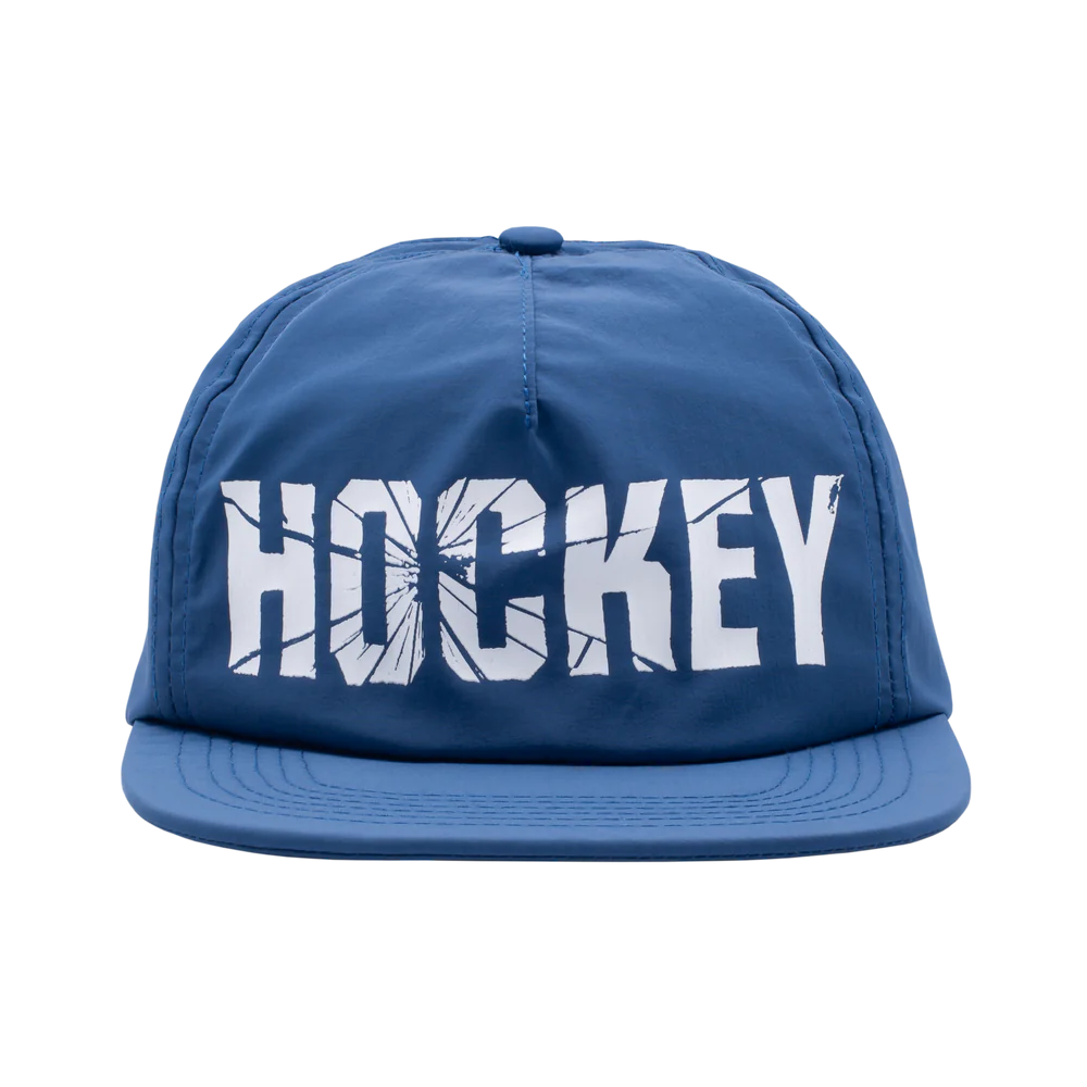 Hockey Shatter Nylon Hat blue