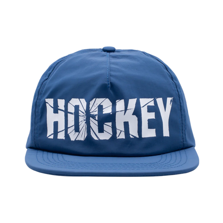 Hockey Shatter Nylon Hat blue