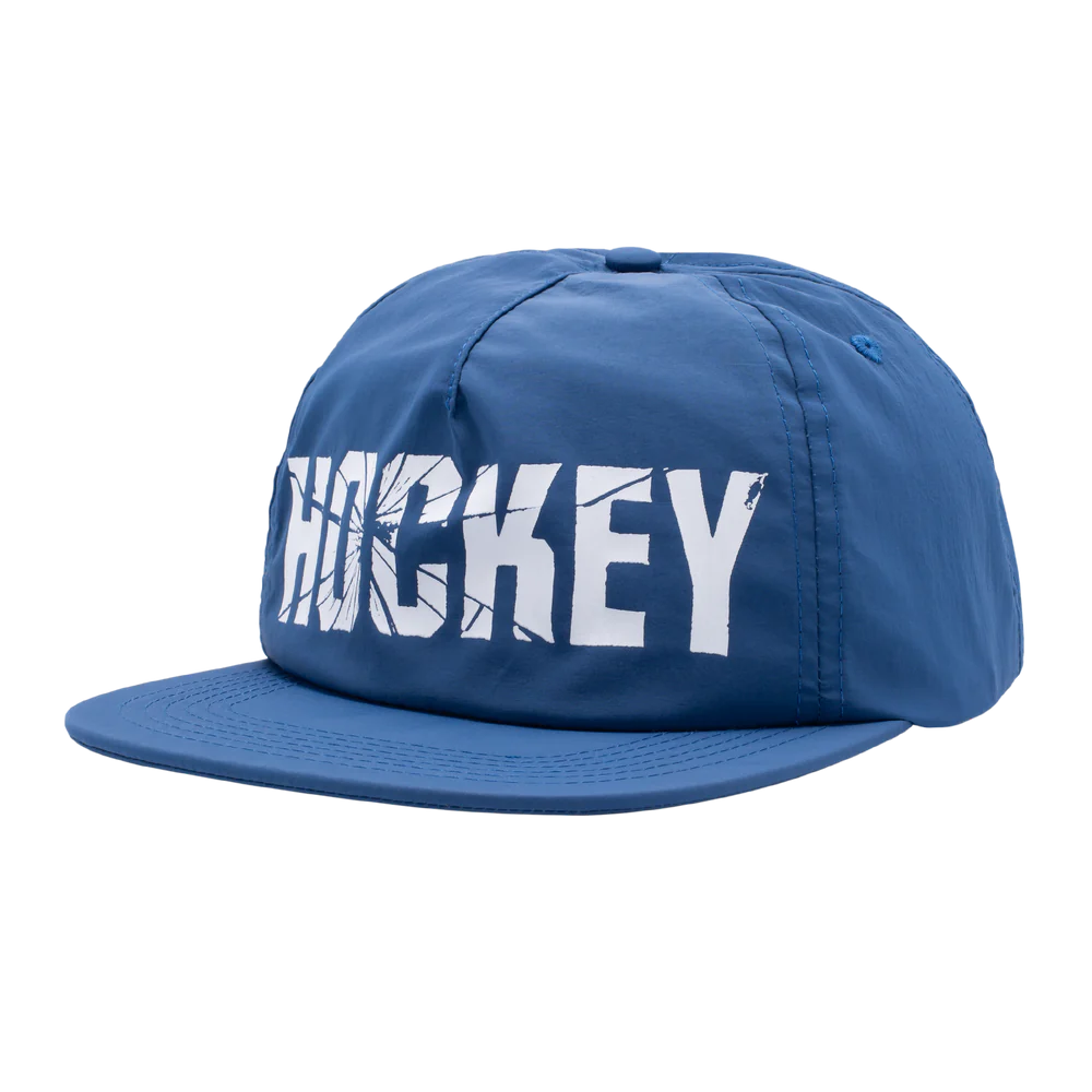 Hockey Shatter Nylon Hat blue
