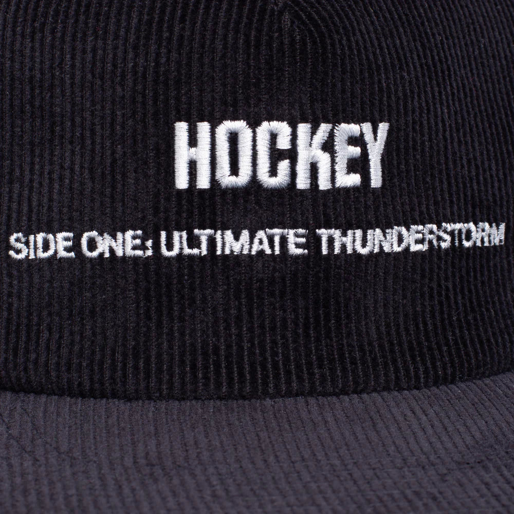 Hockey Side One Corduroy 5-Panel Snapback Cap