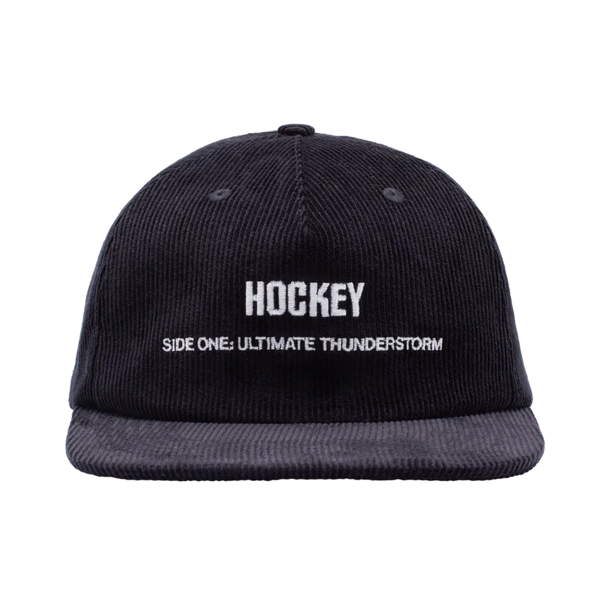 Hockey Side One Corduroy 5-Panel Snapback Cap