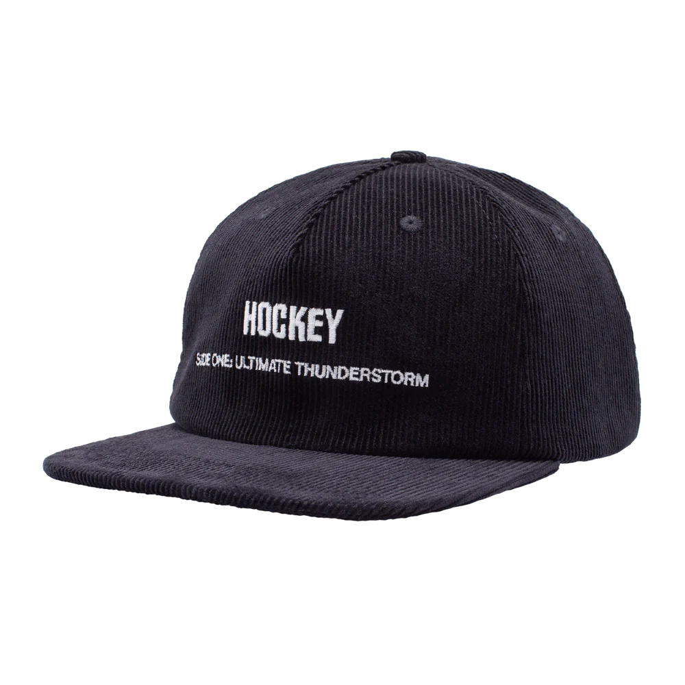 Hockey Side One Corduroy 5-Panel Snapback Cap