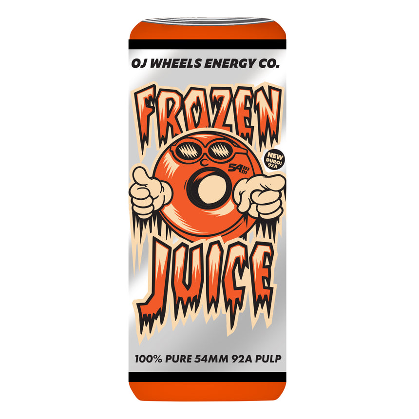 OJ Frozen Energy Keyframe 92a 54mm Orange Skateboard Wheels