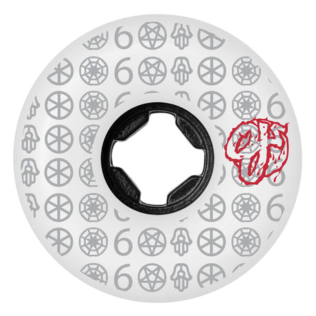 OJ X Creature The Book of Bloodsuckers 54mm 97a white hardline Skateboard Wheels