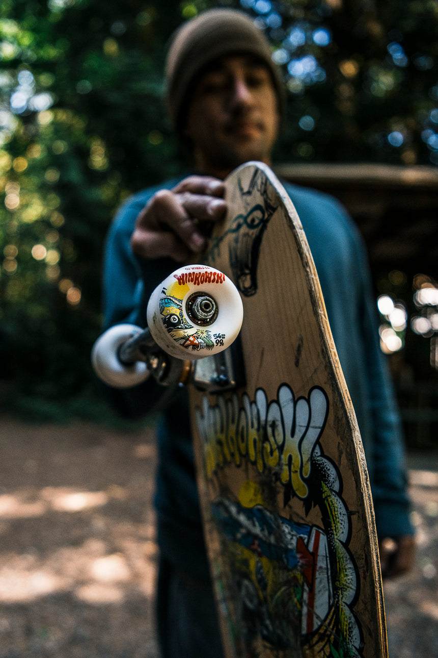 OJ 56mm Erick Winkowski Mushroom Elite White Mini Combo 99a Skateboard Wheels