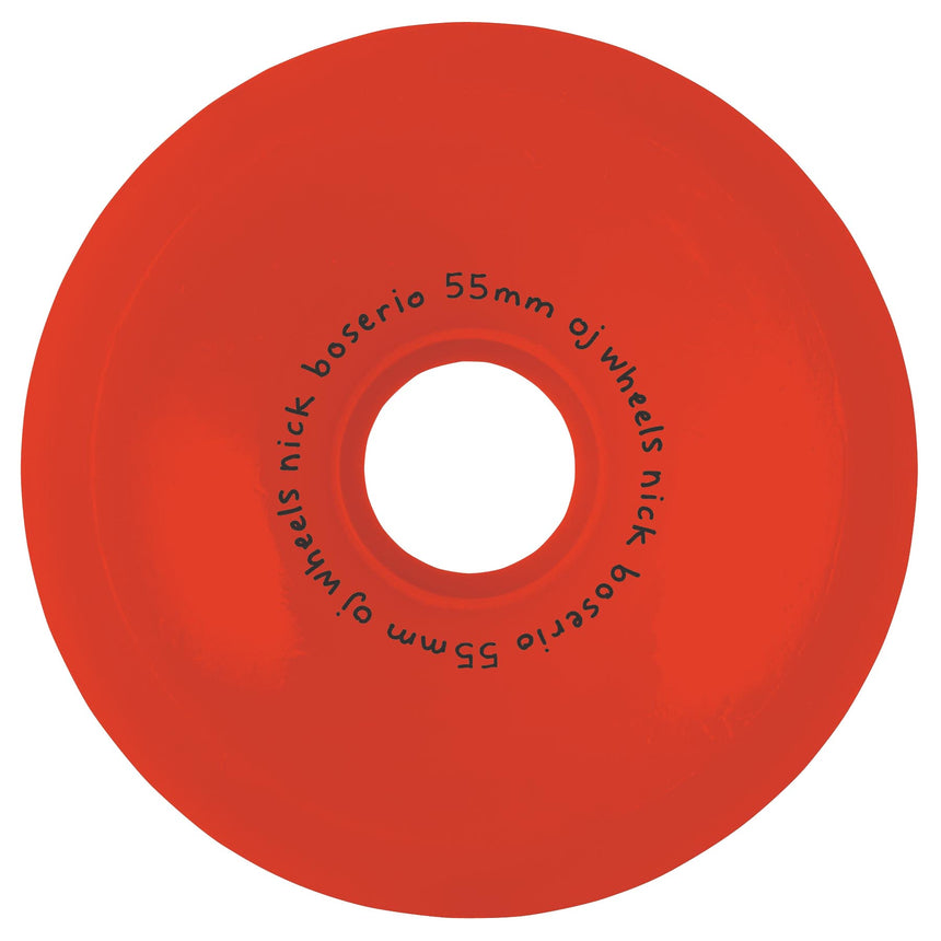 OJ Nick Boserio Holy Angels 55mm 78a Mini Super Juice Red Skateboard Wheels