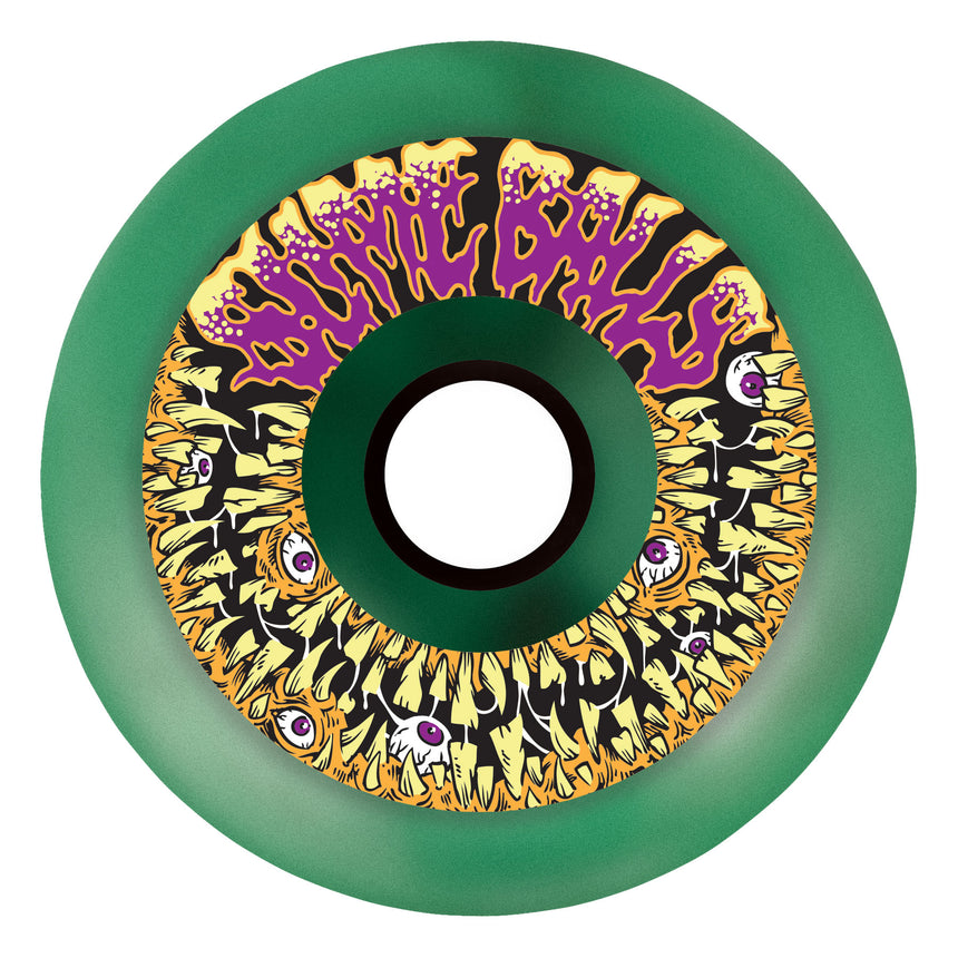 Slime Balls 80mm 78a Mega Balls Green Skateboard Wheels
