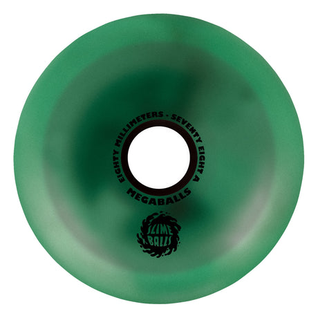 Slime Balls 80mm 78a Mega Balls Green Skateboard Wheels