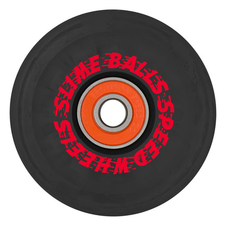 Slime Balls 66mm 78a Flame Light Ups Skateboard Wheels w/ Bronson G2 bearings