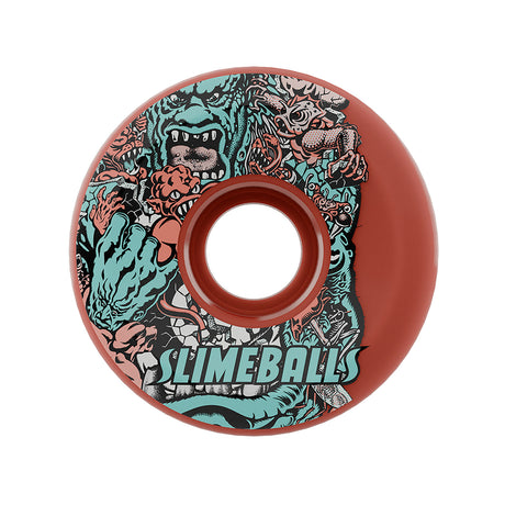 Slime Balls 60mm Rob Roskopp Five Reissue Pink 78a Skateboard Wheels