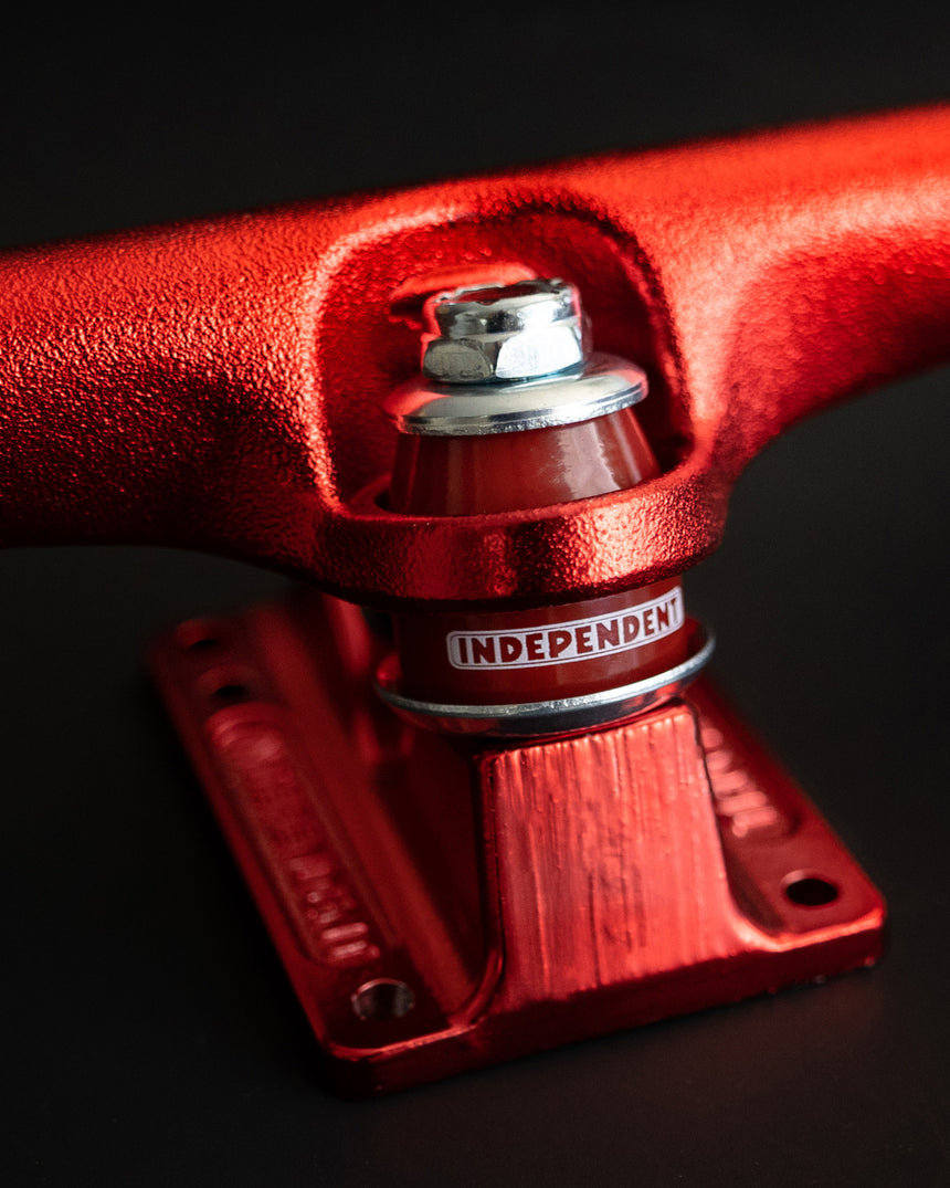 Independent Stage 4 Red Standard Skateboard Trucks