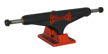 Independent Stage 11 Splatter Span Black Ano Red Skateboard Trucks