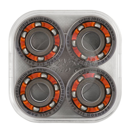 Bronson Chris Joslin Pro 6-Ball RAW skateboard bearing