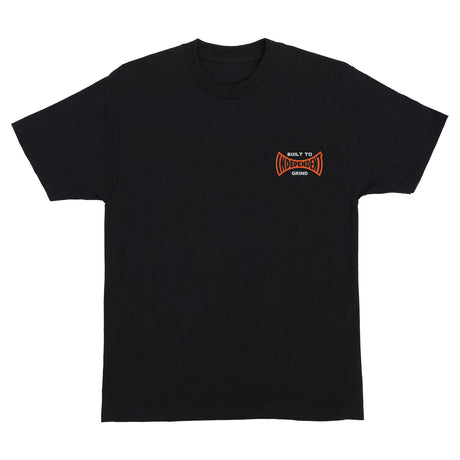 Independent Built To Grind S/S Black T-shirt