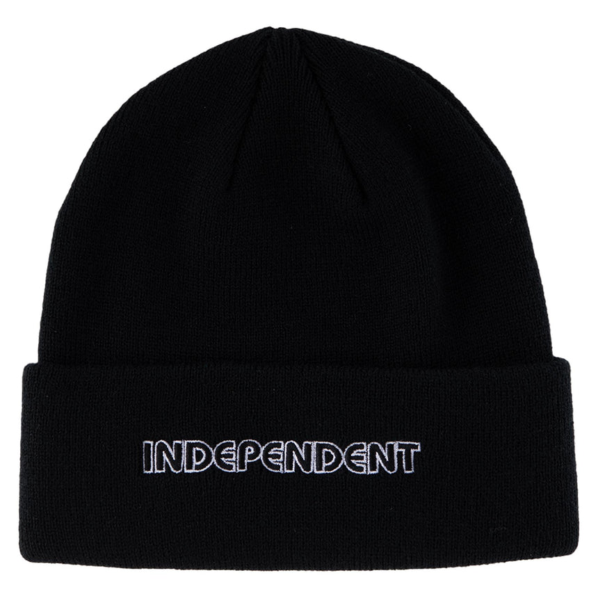 Independent Shoreman Black Beanie