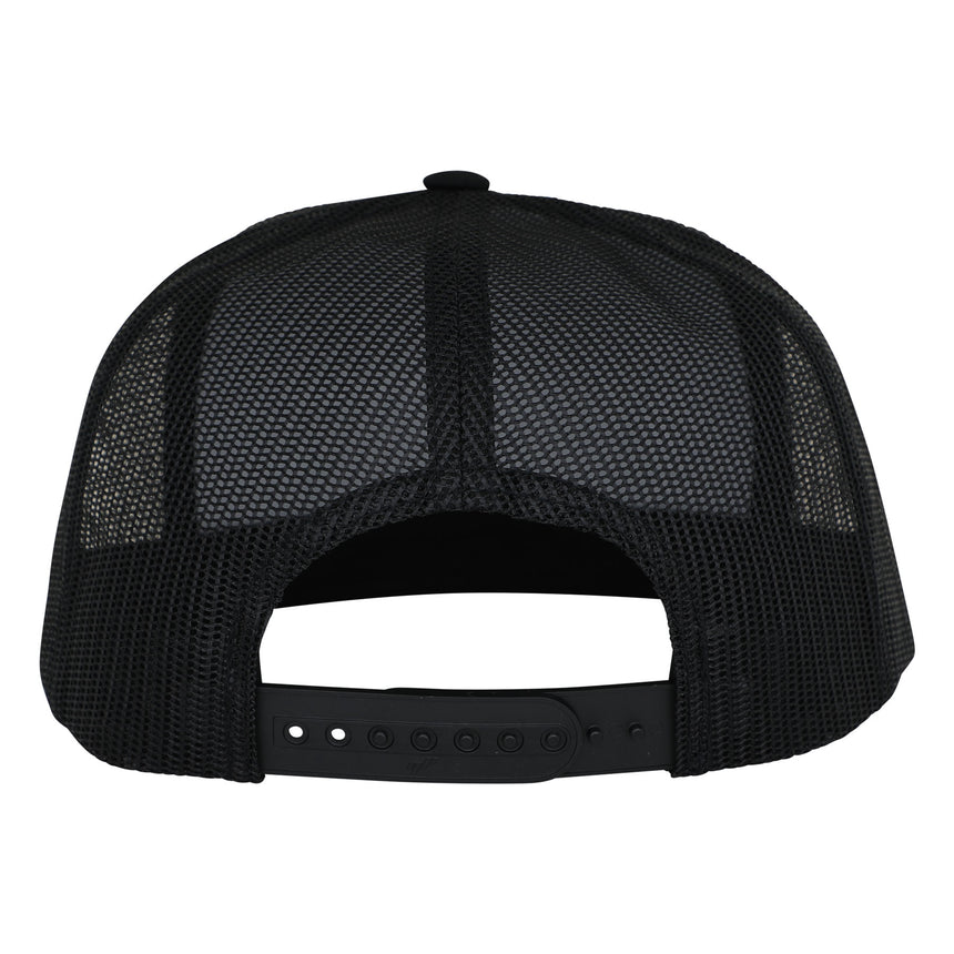 Independent Sand Cast Snapback Structured Hat Black