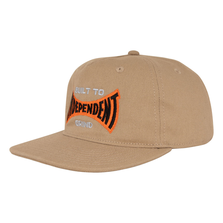 Independent Built to Grind Unstructured Snapback Hat