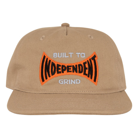 Independent Built to Grind Unstructured Snapback Hat