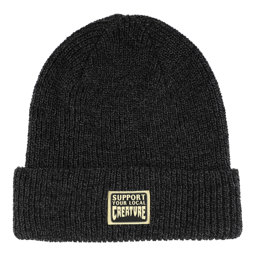 Creature Support Charcoal Beanie