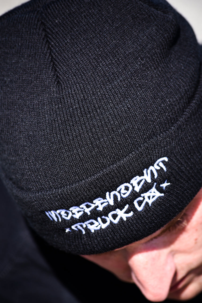 Independent Groundwork Shoreman Black Beanie