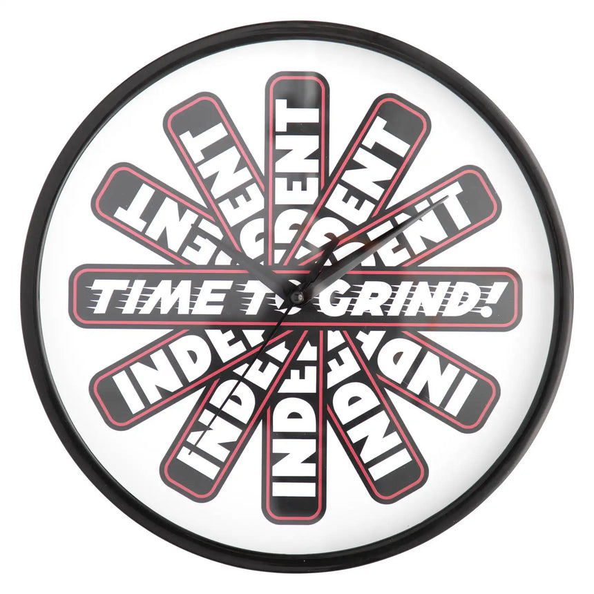 Independent Time to Grind Wall Clock