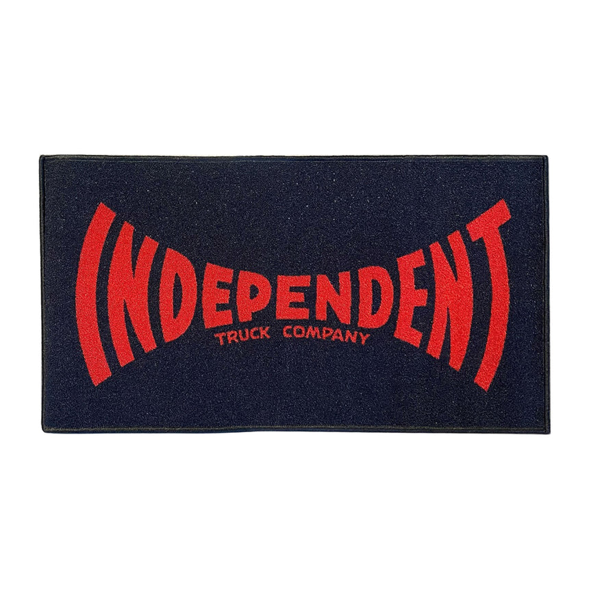 Independent Span Black/Red Rug