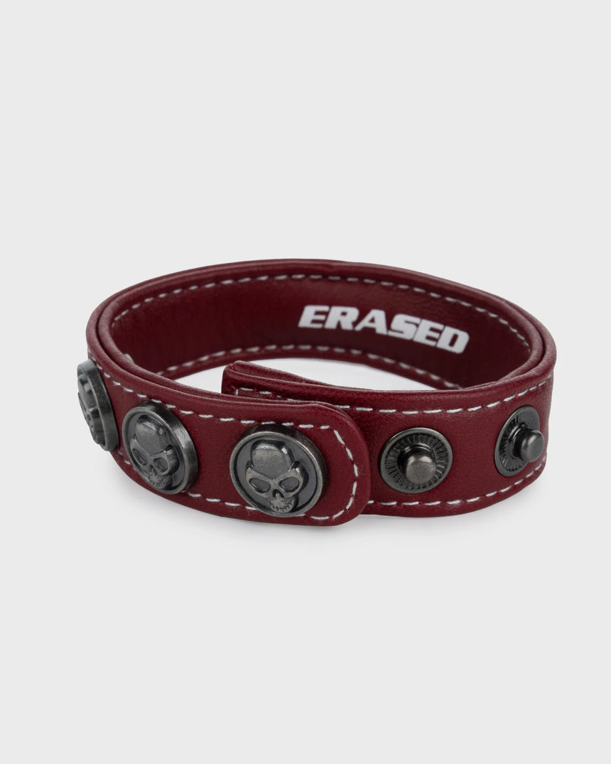 Erased Project Leather Bracelet