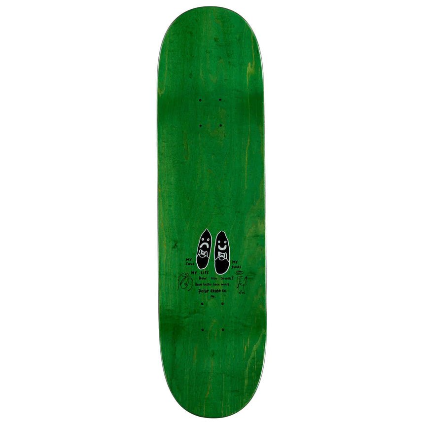 Polar Happy Sad Detroit Skateboard Deck - 8.75"