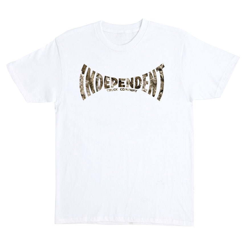 Independent Span S/S white/real tree APX T-shirt
