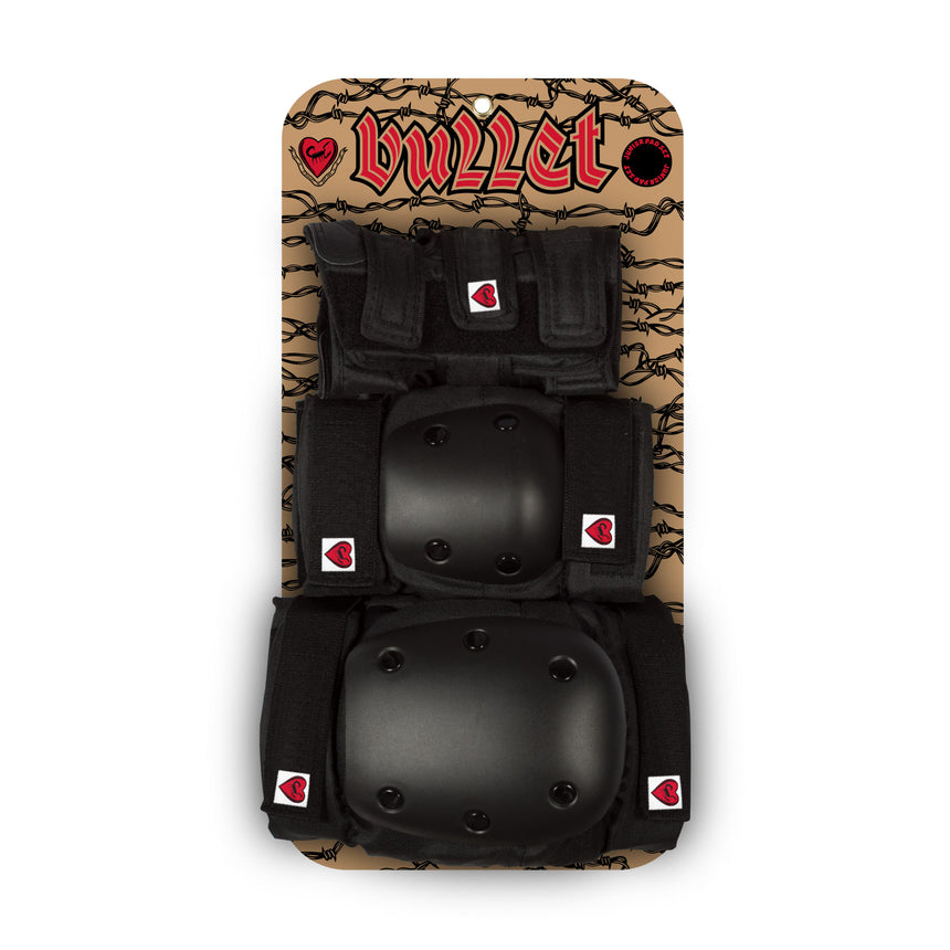 Bullet Juniors Pad Set - Knee, Elbow, Wrist