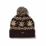 Huf Apres Cuff Pom Beanie Brown