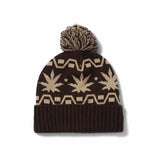 Huf Apres Cuff Pom Beanie Brown