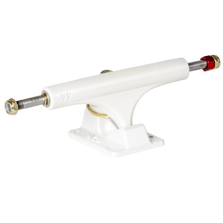 Ace AF! Satin White w/ Gold Hardware Skateboard Trucks