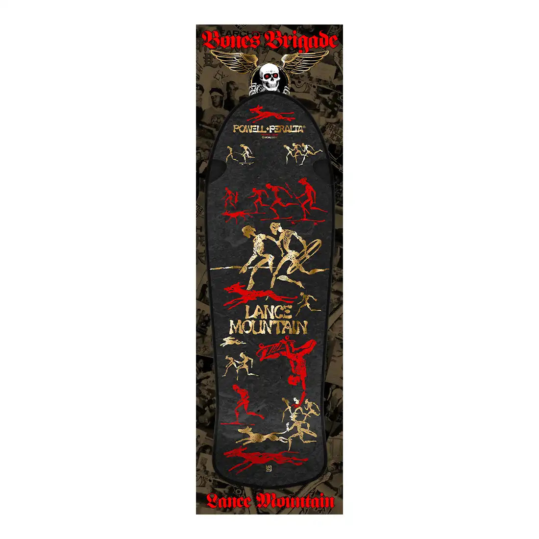 Powell Peralta Bones Brigade 16 Lance Mountain - Black