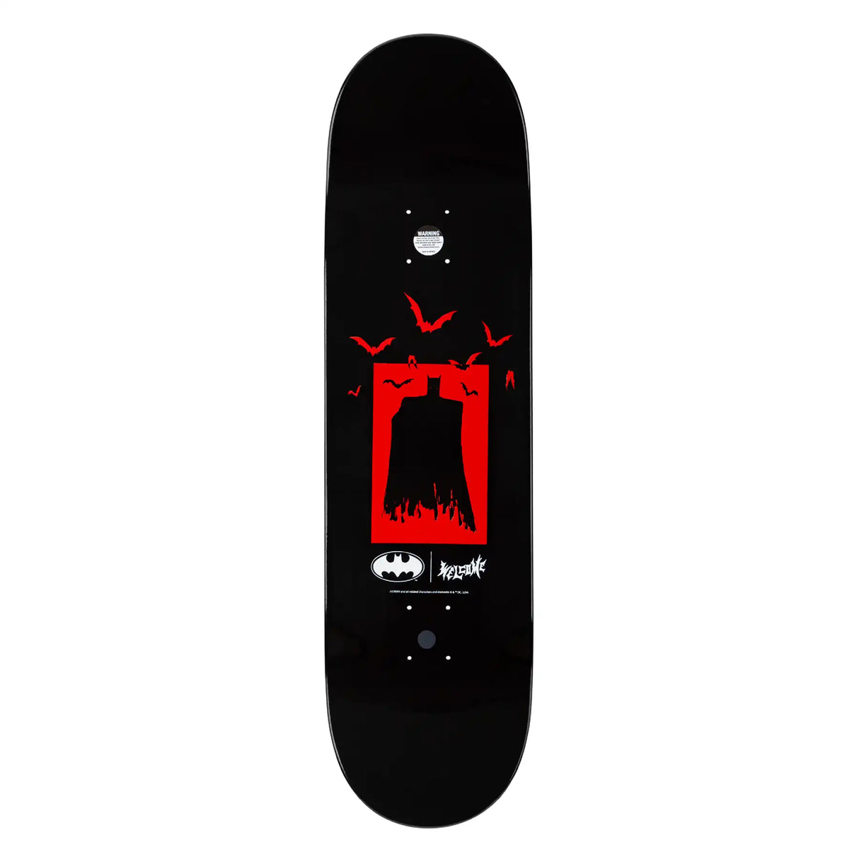 Welcome x Batman Batmonster 8.75" Skateboard Deck - Black Dip