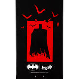 Welcome x Batman Batmonster 8.75" Skateboard Deck - Black Dip