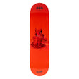 Welcome x Batman Knockout 8.25" Skateboard Deck - Red/Black Dip