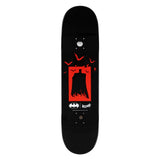 Welcome x Batman Knockout 8.25" Skateboard Deck - Red/Black Dip