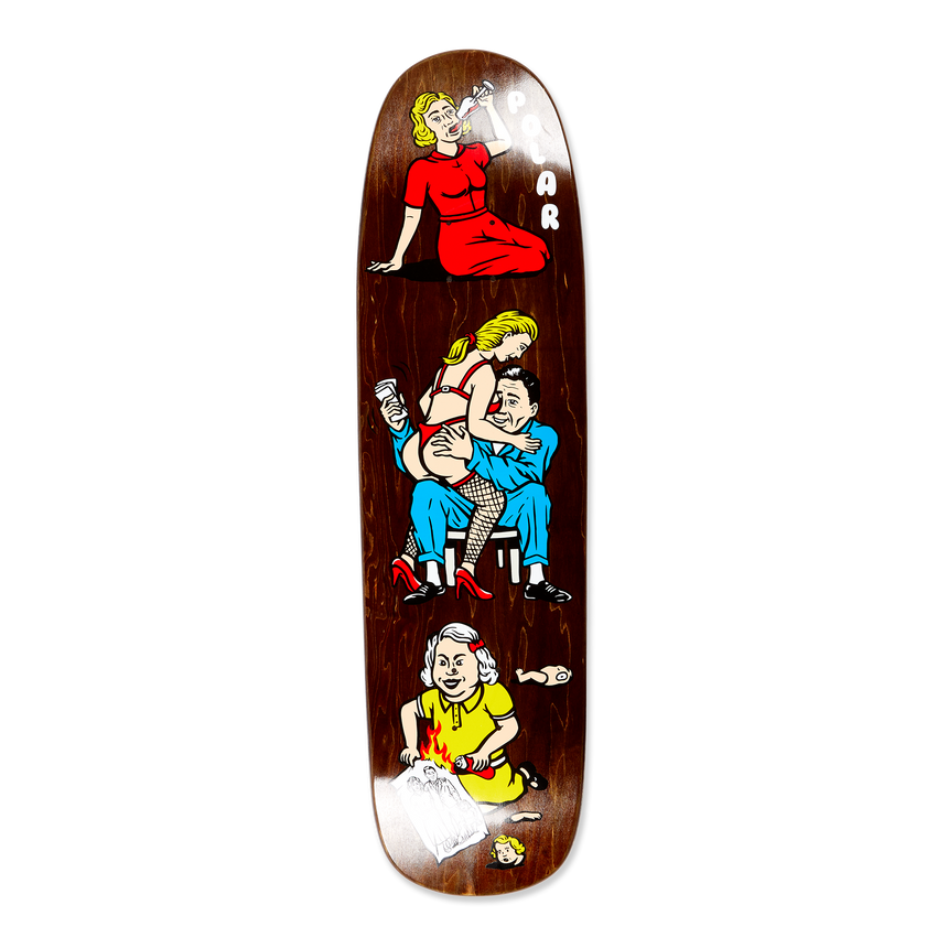 Polar Family Affair Skateboard Deck - P9 Shape