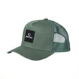 Brixton Alpha Block XC MP Mesh Trucker Hat Agave Green