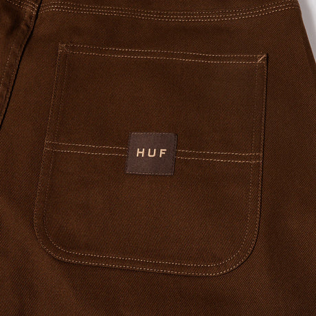 Huf Classic H Double Knee Work Short brown 