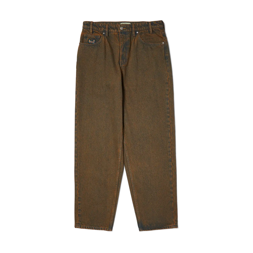 Huf Cromer Pant Washed Burnt Blue