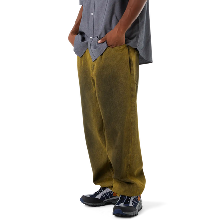 Huf Cromer Pant Washed Burnt Blue