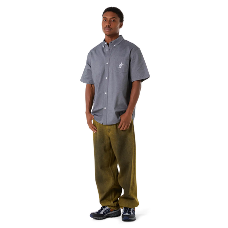 Huf Cromer Pant Washed Burnt Blue