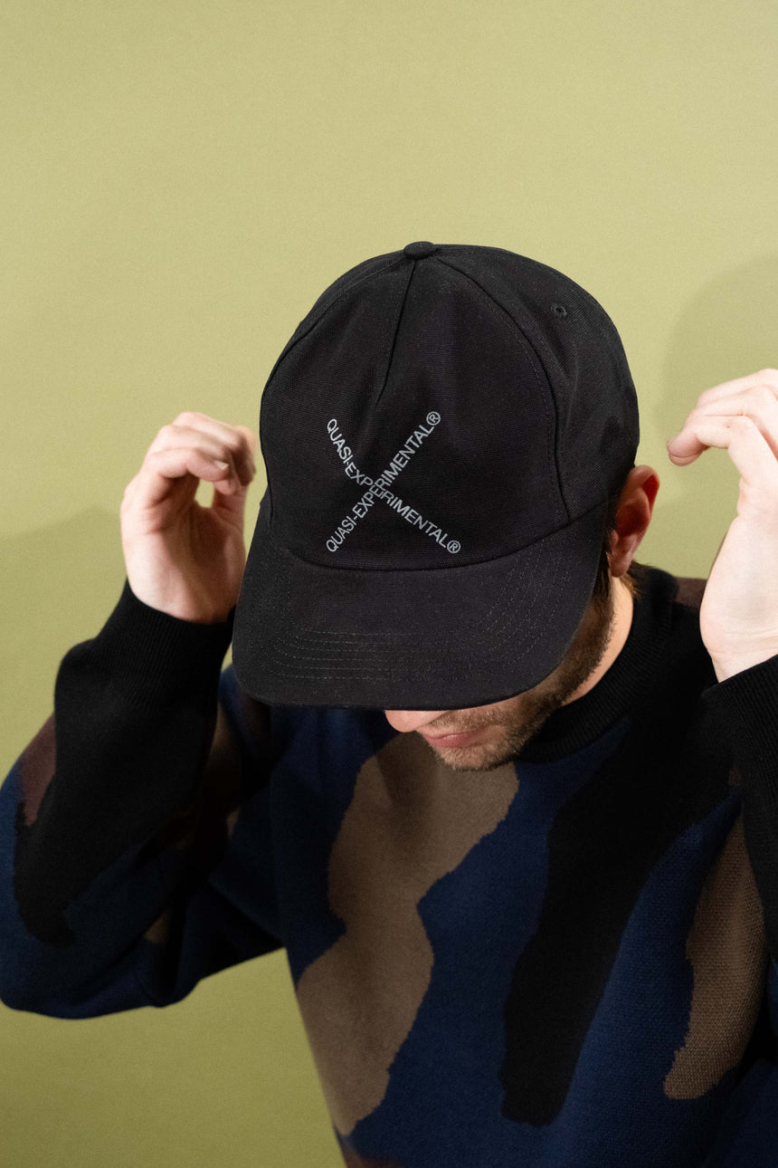 Quasi EXP3M Black Snapback Hat